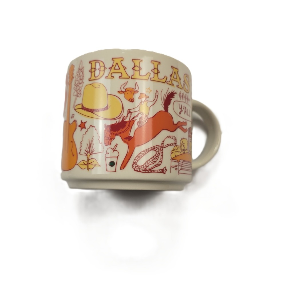 Starbucks Been There Series Dallas Across the Globe Collection Coffee Mug 14 oz - Picture 3 of 11